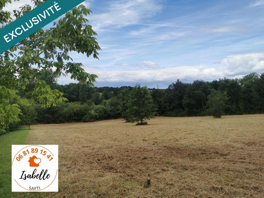 Vente Terrain Terrain constructible et viabilisé situé dans un village au cœur et centre du Gers Demu