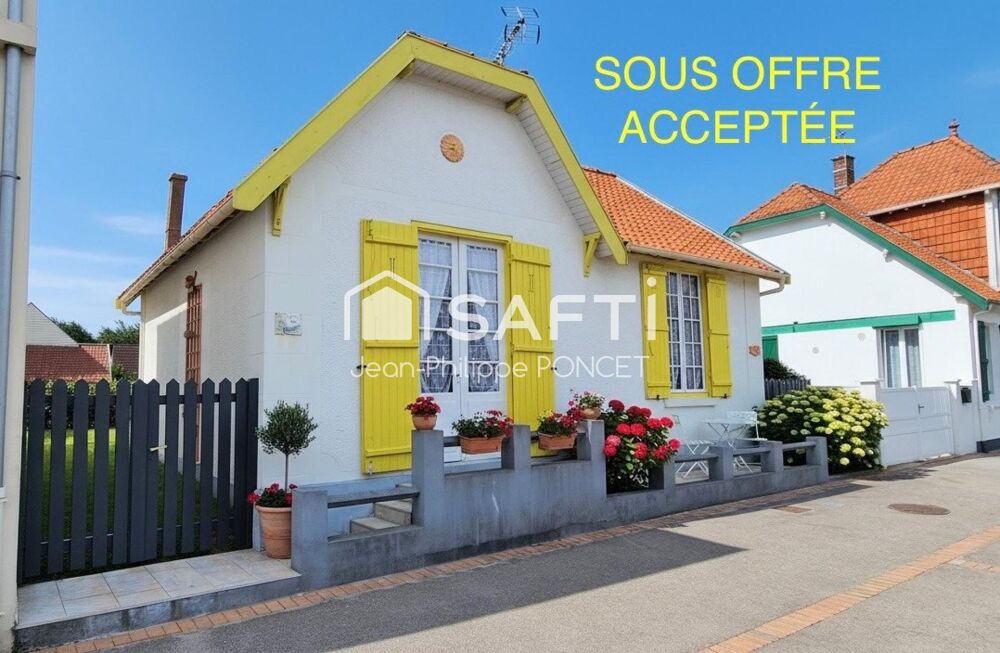Maison individuelle proche mer avec jardin