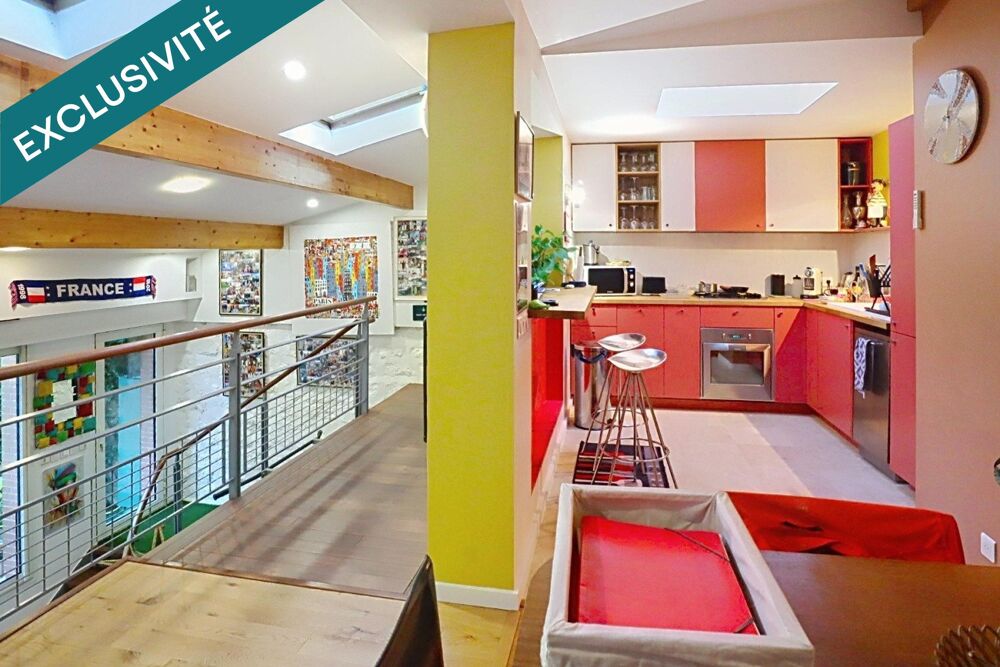 Saint Maur Bords de Marne, loft de 100 M² avec jardin et terrasses
