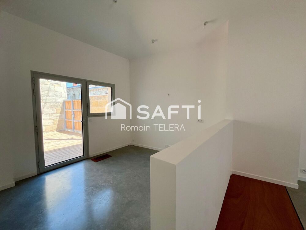 Vente Maison Nansouty : échoppe rénovée de 128 m² (138 au sol) avec une terrasse et la climatisation Bordeaux