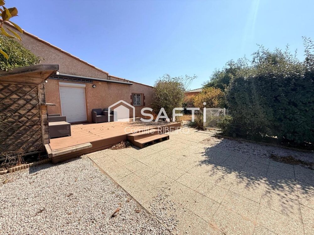 Vente Maison PIA,VILLA T4 PLAIN-PIED DE 140M2 ,STUDIO ,TERRAIN  DE 1668M2 Pia