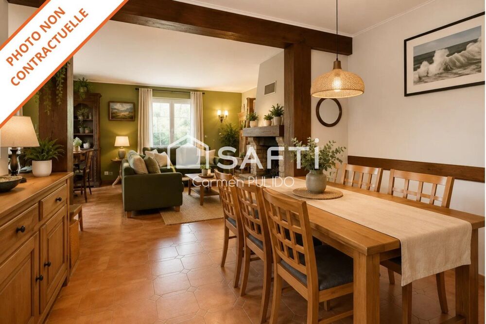 Vente Maison Maison de charme : 7 chambres, garage, jardin et piscine dans un environnement paisible à proximité des comoditées. Margueron