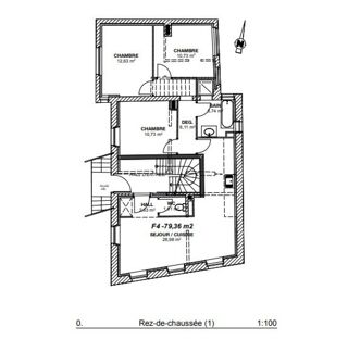  Appartement à vendre 4 pièces 79 m²