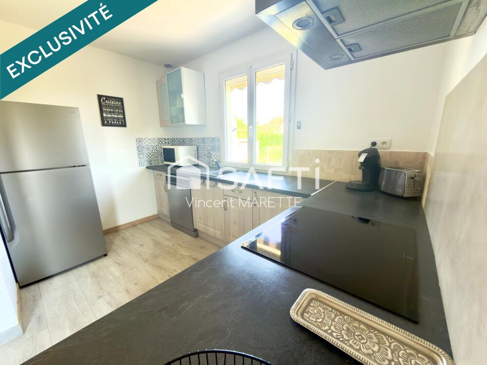 Charmante maison de plain-pied et son jardin ensoleillé de 590 m²