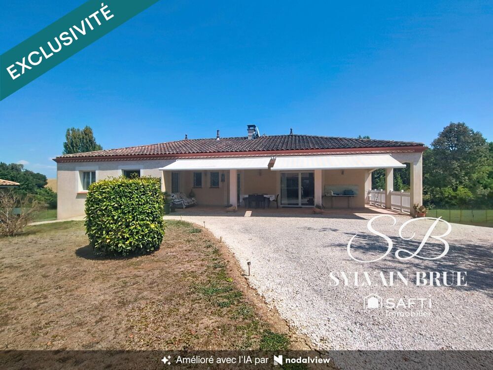 Vente Maison Villa T7, Ultra économe (DPE A), Sous-sol XXL 150 m² Molieres
