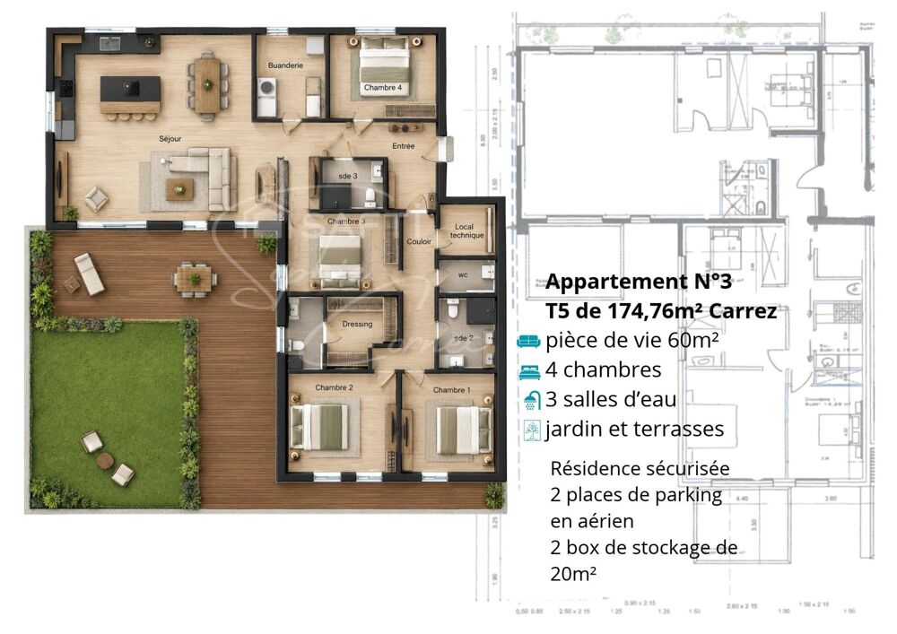 Vente Appartement Résidence d'exception Quimper