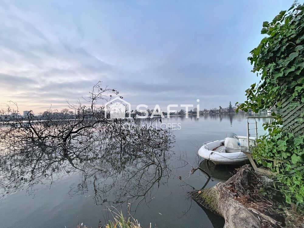 Vente Maison Pavillon pieds dans l'eau – 241,2 m²  loi carrez– Vue sur le lac d'Enghien Enghien-les-bains