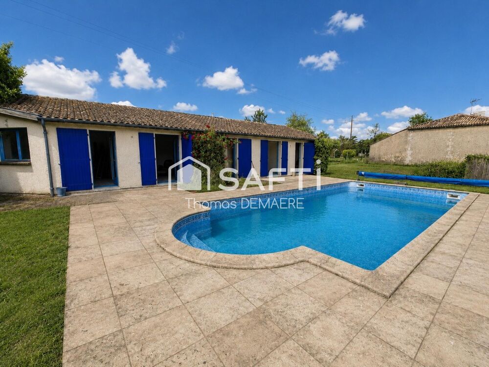 Deux maisons avec piscine entre Montendre et Jonzac