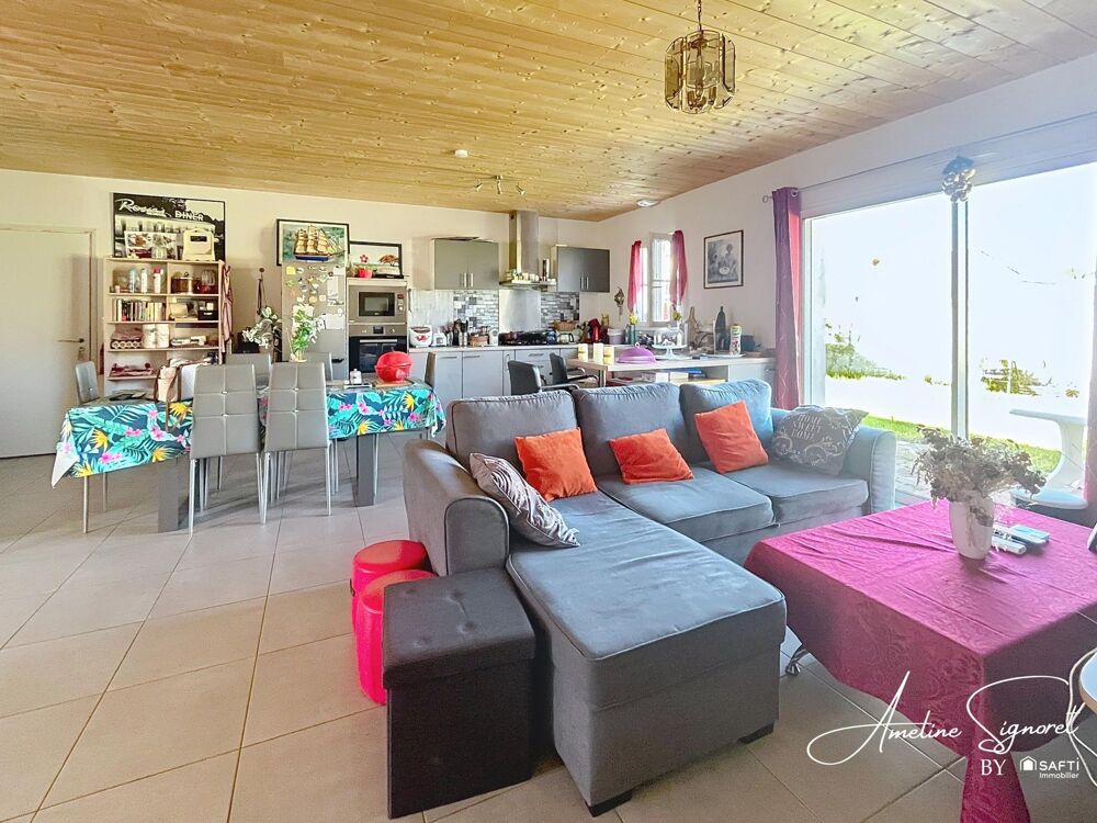 Maison clé en main à 700m des commerces, Barbâtre