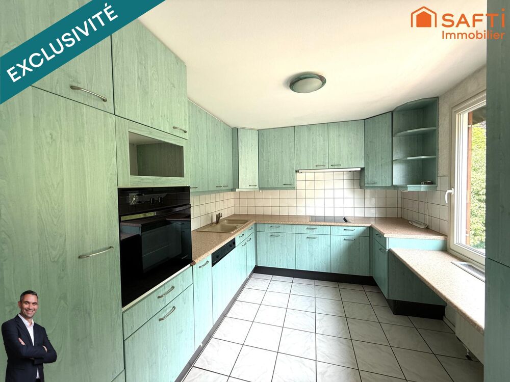 Vente Maison Superbe maison de 124m² habitables disposant de 5 chambres, un sous-sol, le tout est implanté sur 4,33 ares ! Muntzenheim