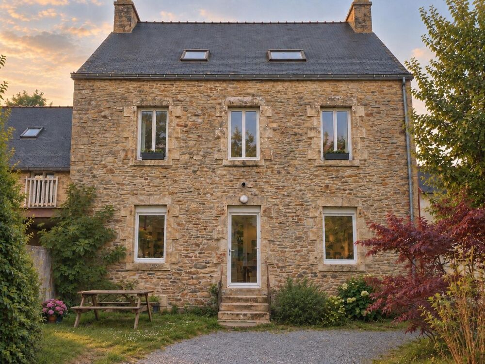 Vente Maison Belle propriété en pierre avec seconde maison indépendante – Saint-Gravé Saint-grave