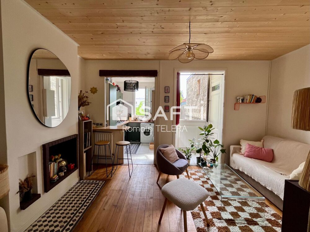 Vente Appartement Barrière du Médoc : T2 traversant de 46 m² rénové en 2025, avec vue dégagée Bordeaux