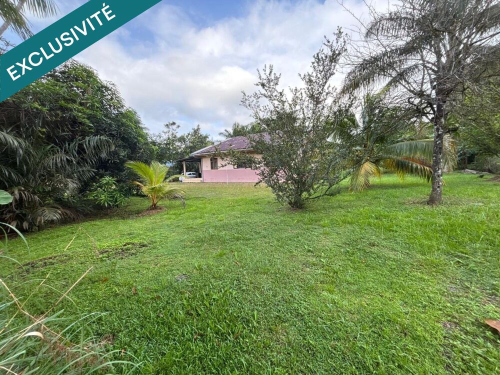 Vente Maison MAISON T4 DE PLAIN PIED AVEC TERRASSE, JARDIN ET PISCINE HORS SOL Matoury