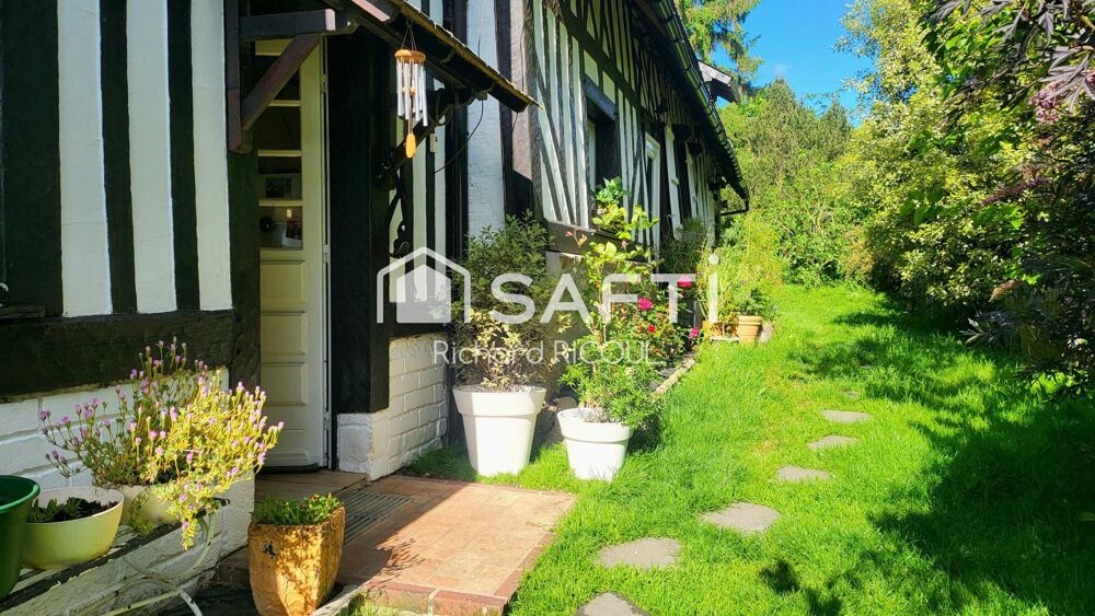Vente Maison Longère traditionnelle 150m², 3,7Ha, Vue Mer, 7ch Periers-en-auge