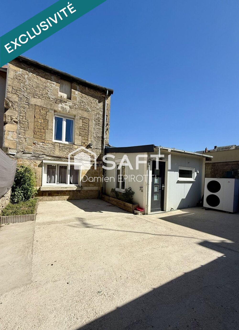 MAISON 3 CHAMBRES AVEC GARAGE ET TERRAIN