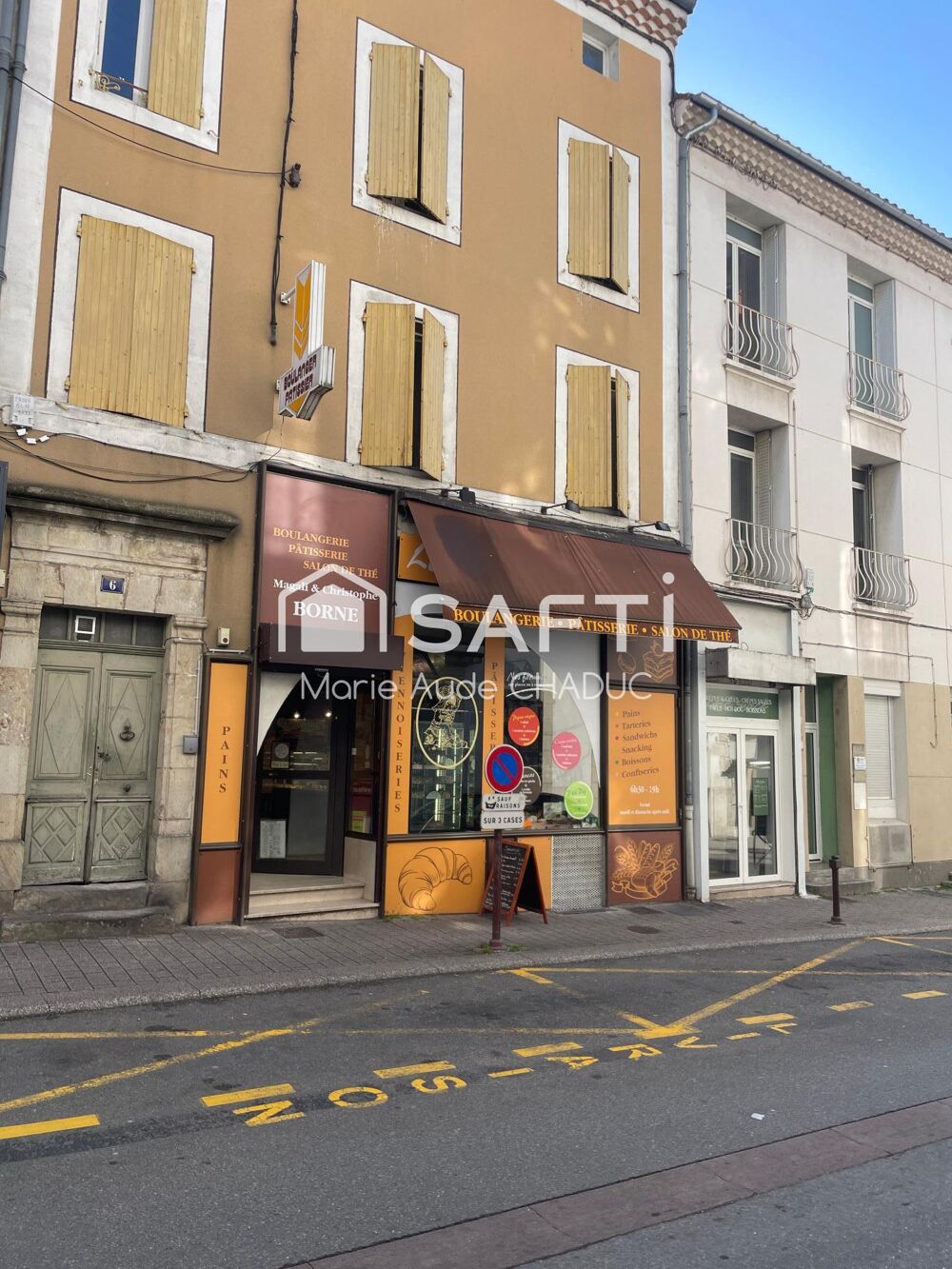   Boulangerie, patisserie, snacking et salon de thé 