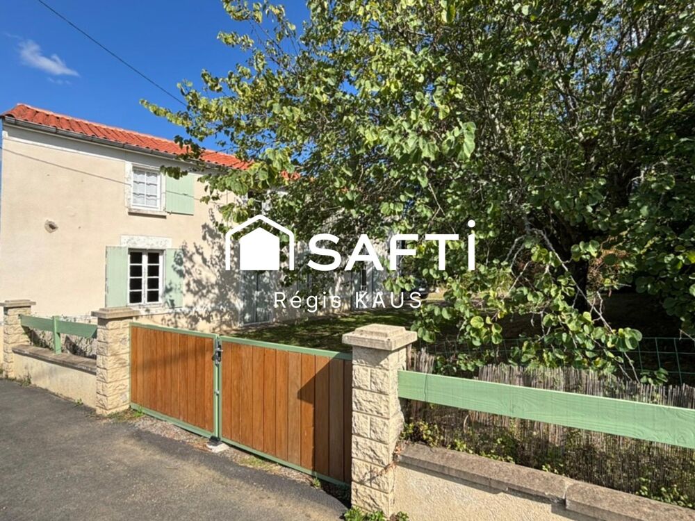 maison en pierre 4 chambres, terrain arboré de 5000 m2