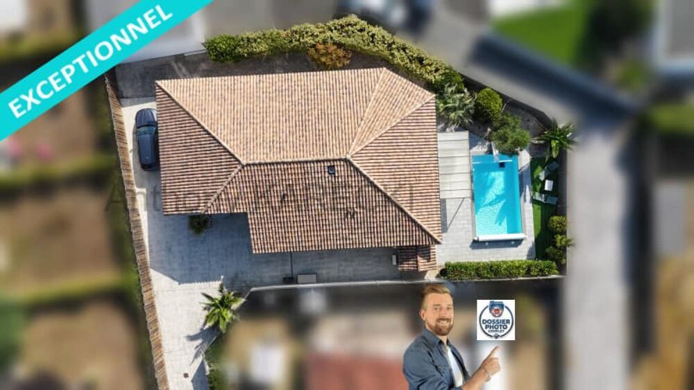 Maison récente 2017, piscine, 4 ch, 3 SDB