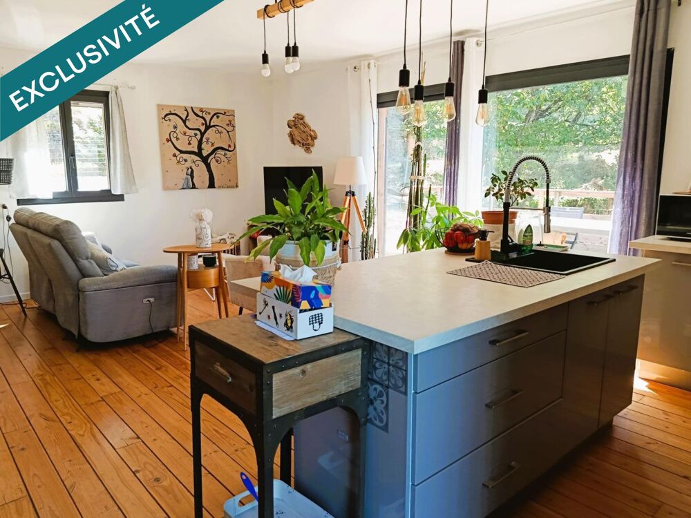 07140 : Maison bois avec vue sur un terrain de 1700m2