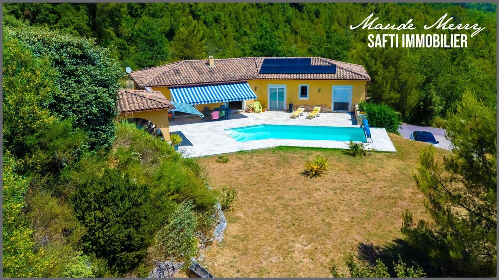 Villa individuelle 168 m2 habitable - 4 chambres dont une suite parentale - 75 m2 de sous-sol - piscine - vue superbe sur les co