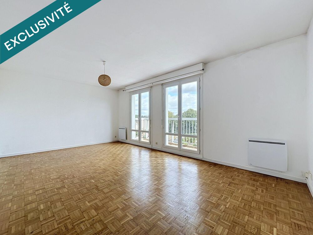 Vente Appartement T3 avec balcons, garage et vue sur Le Mans Le mans