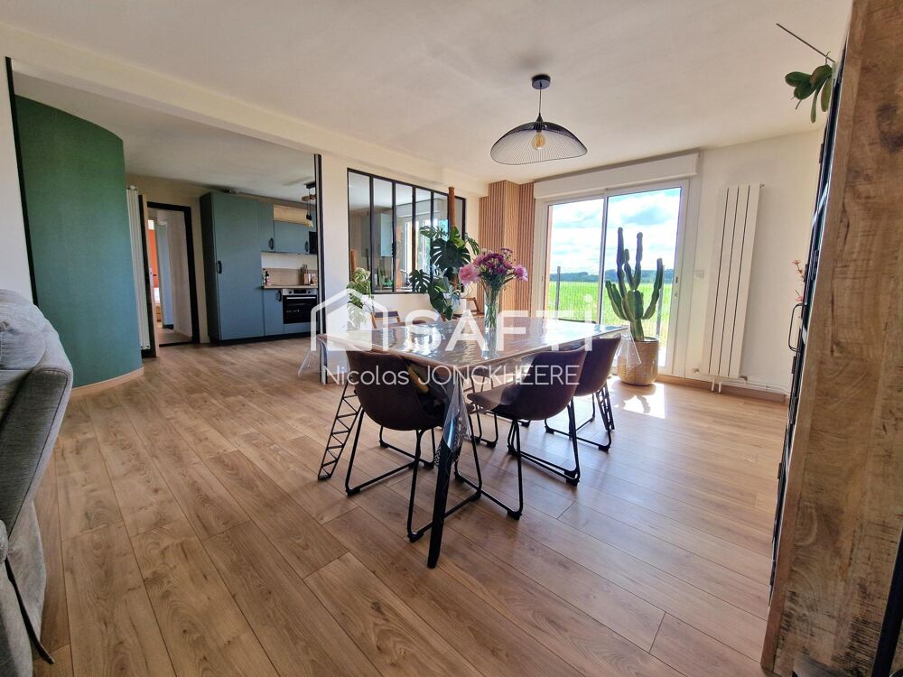 Vente Maison Maison plain-pied Isbergues 110 m², rénovée 2023 Isbergues