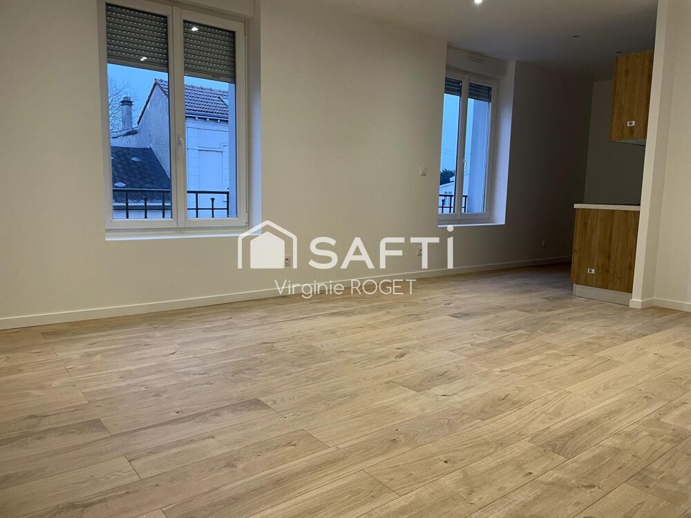 Secteur Luton, Reims - T3 de 62m2 refait à neuf