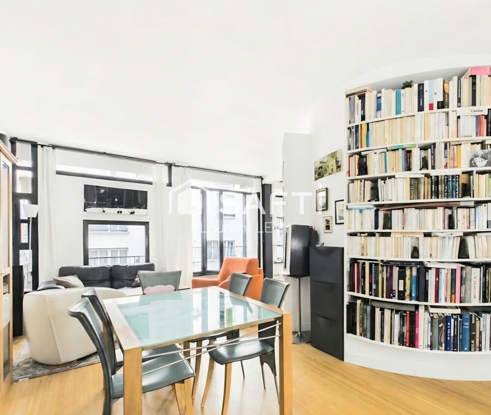 Vente Appartement 3 pièces quartier Réunion-Charonne, balcon + cave Paris 20