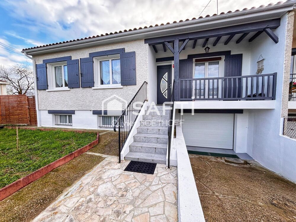 Vente Maison Maison clé en main – 93 m² habitables avec sous-sol total et aucun travaux à prévoir ! Dans un quartier recherché, à deux pas du Tonneins