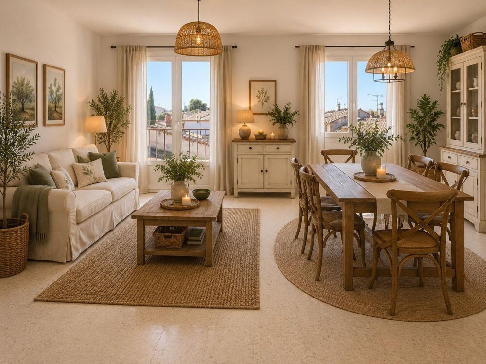 Appartement au dernier étage sans vis à vis avec garage