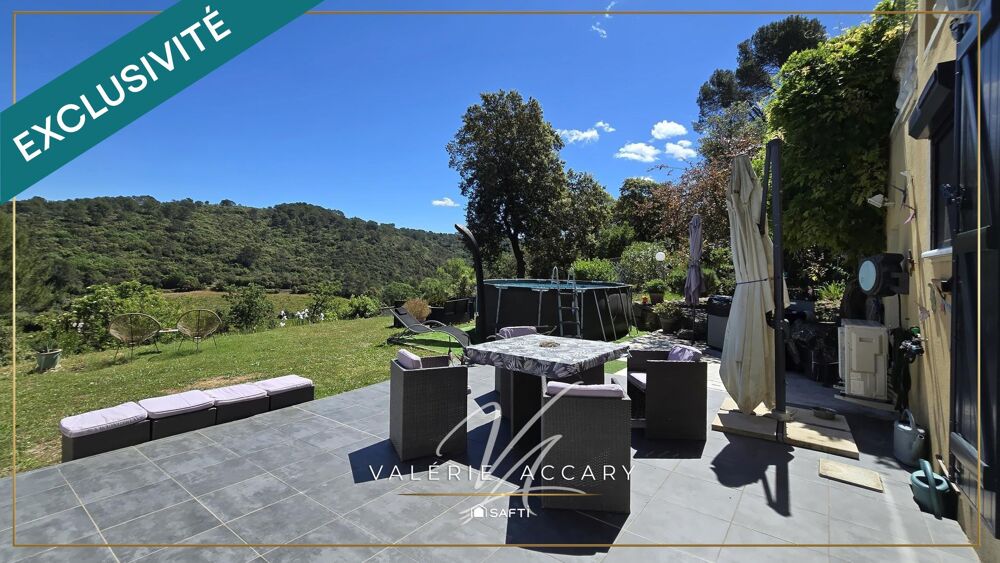 Vente Maison Flassans-sur-Issole : Bas de villa de 104 m² sur un terrain de 956 m², piscine hors-sol, terrain de boule, atelier... Flassans-sur-issole