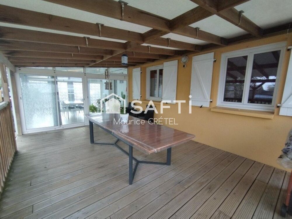 MAISON SOUS-SOL 117M²+TERRAIN+4CHS
