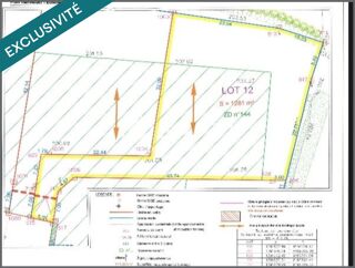  Terrain  vendre 1281 m