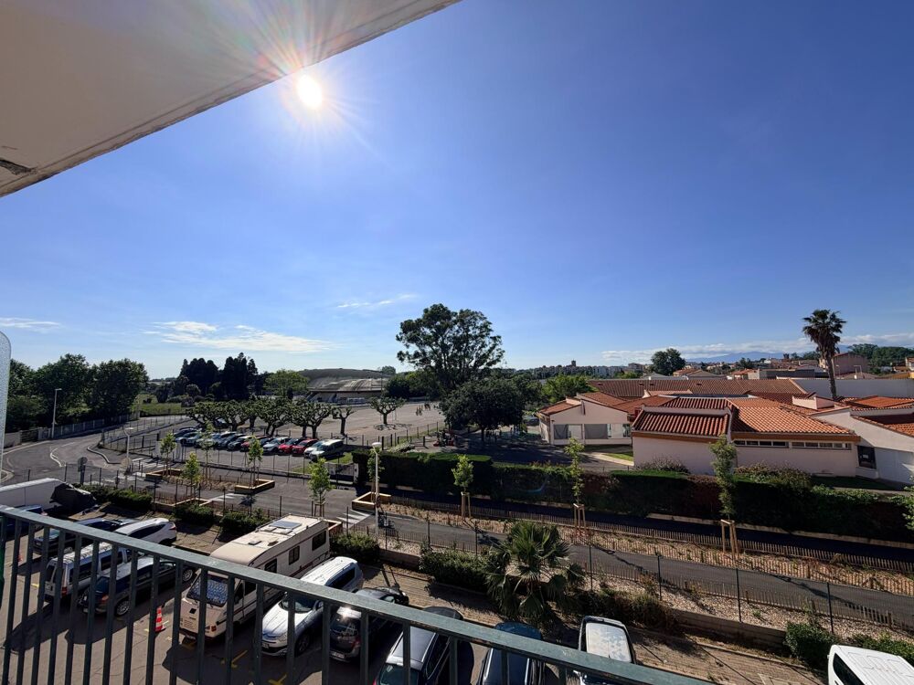Vente Appartement T3 lumineux, garage et parking, excellent rapport locatif, beau potentiel, dans une résidence sécurisée, Perpignan