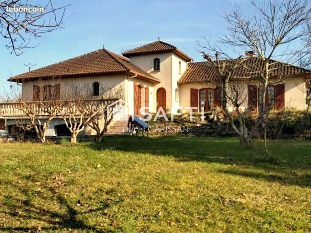 Maison 7 pièces + piscine + garage/atelier
