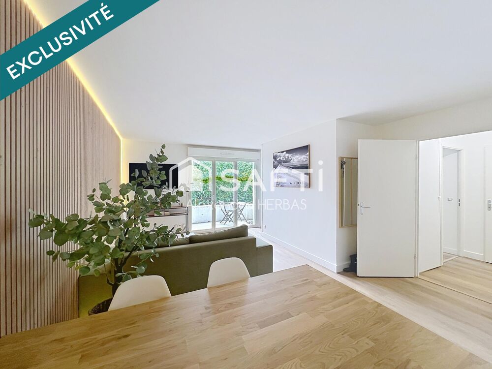 GRADIGNAN  T2 de 48 m² entièrement rénové  Résidence avec piscine et parking
