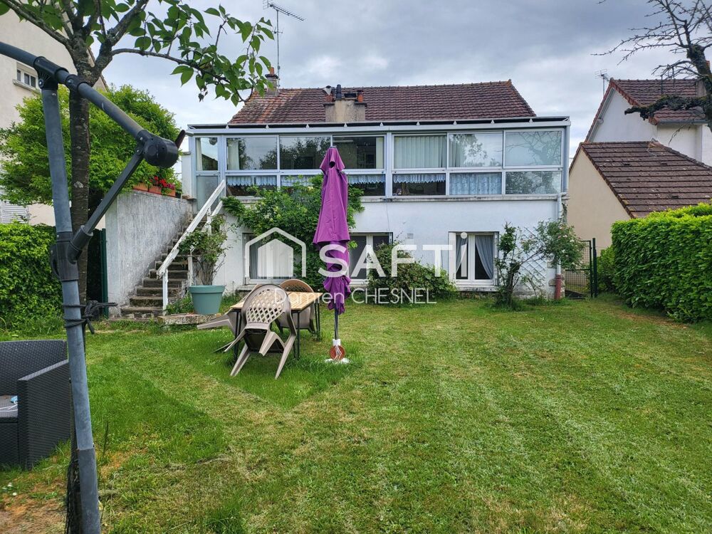 Maison familiale 120 m² sur 3 niveaux avec véranda, 4 chambres