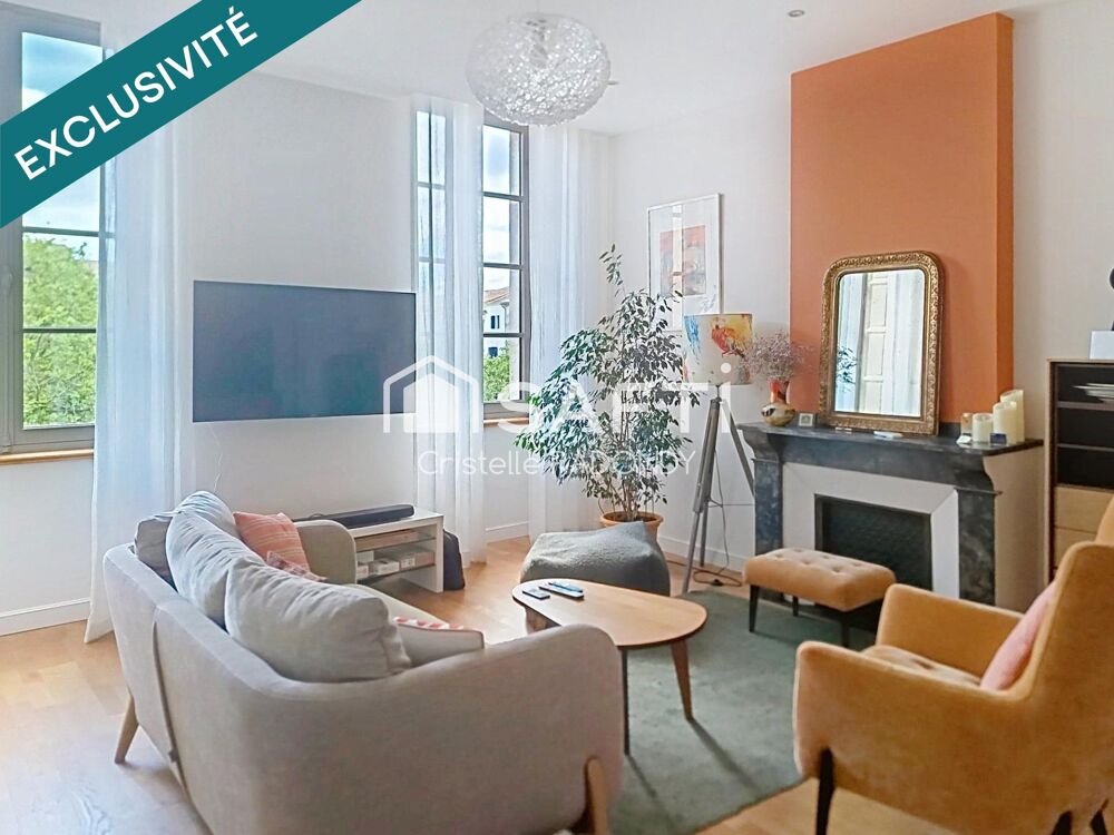 Appartement bourgeois 91m2, place Carnot à Carcassonne