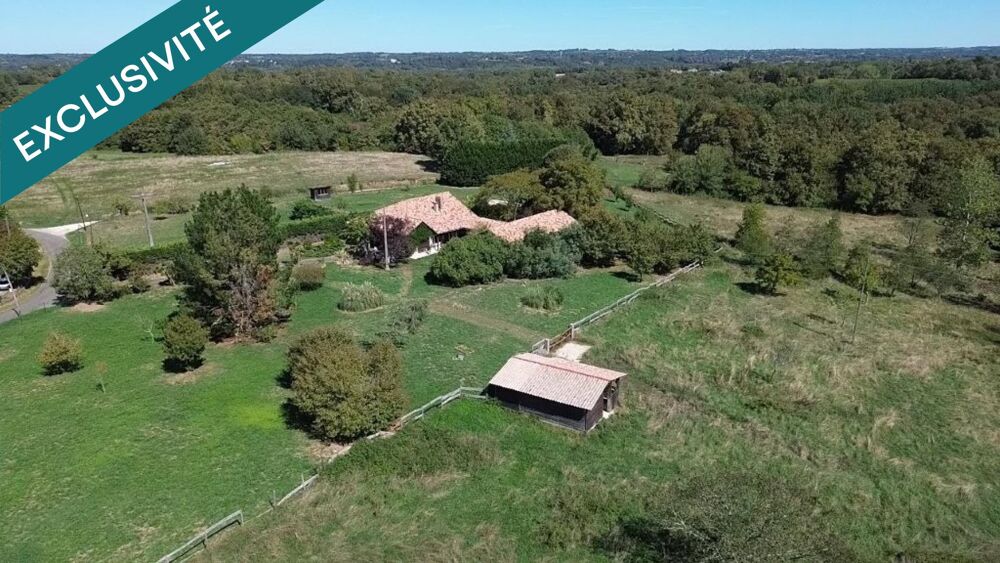 Vente Maison Sublime demeure T6 d'environ 265m² sur 30000m² de terrain avec dépendance et piscine à 10 minutes de Nogaro Laujuzan