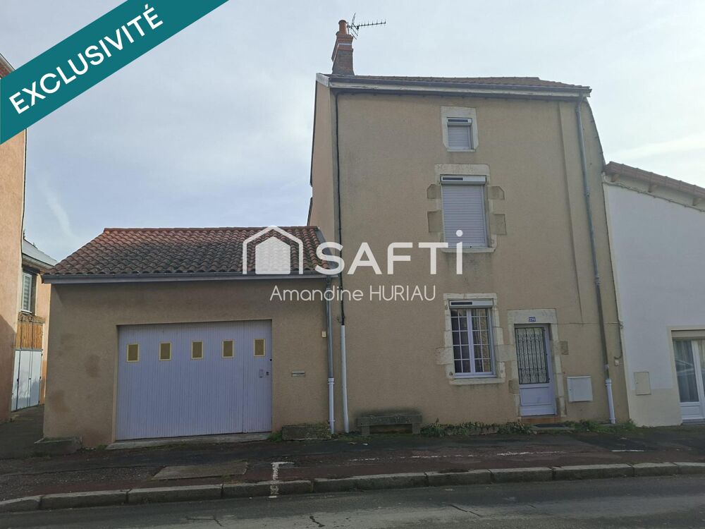 Vente Maison Maison familiale 146m2 à Aigueperse - centre ville - double garage et cour extérieure Aigueperse