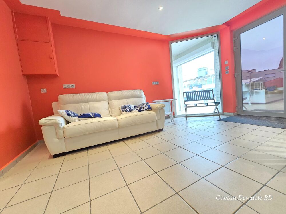 DUPLEX INVERSÉ 90 m²  PROCHE MER  JARDIN  VENDU MEUBLÉ