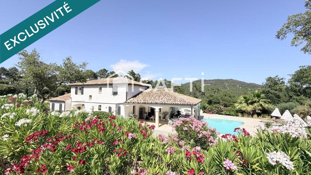 Villa contemporaine grand jardin domaine sécurisé