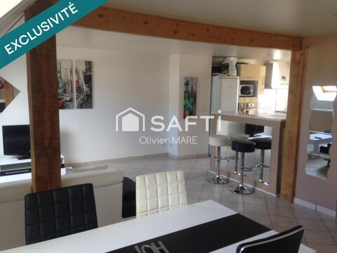   Appartement 60 m�, DUPLEX, 2 chs, 3i�me �tage, centre ville de Flers Appartement - 3 pi�ce(s) - 60 m�