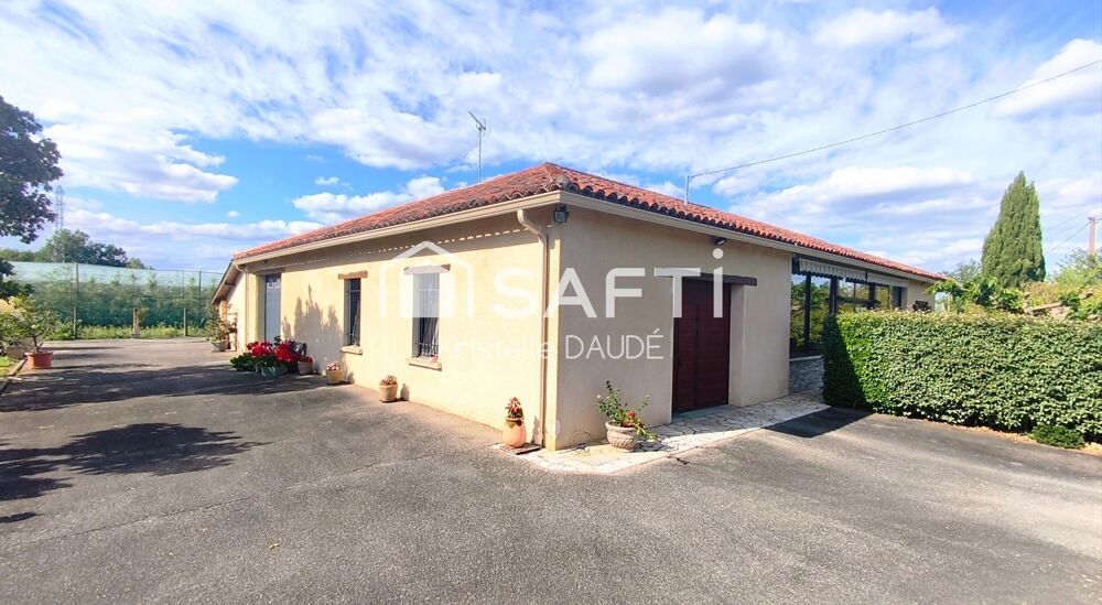 Vente Maison Maison de charme de plain pied - 181 m² - Secteur Montauban Sud ( accès rocade rapide ) Montauban
