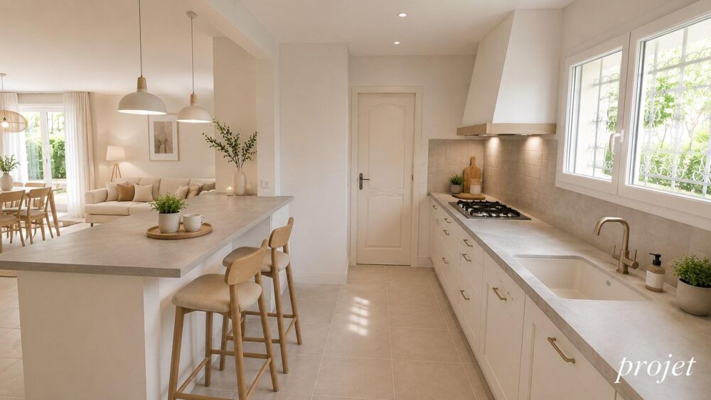 Vente Maison Fort potentiel - Maison de plain-pied 3 chambres Tours
