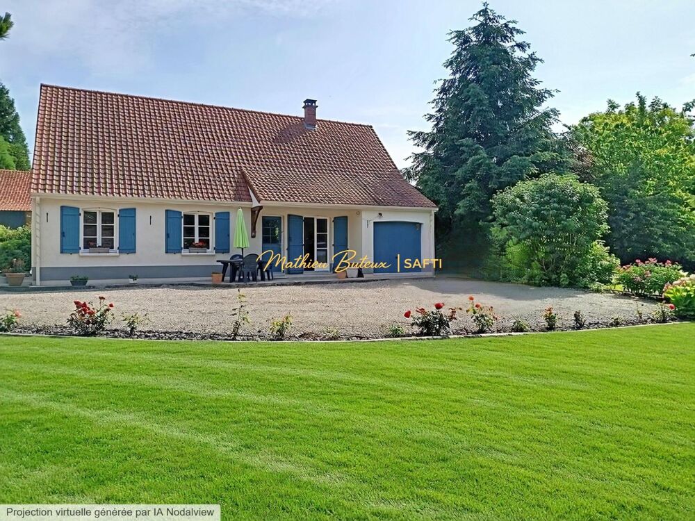 Pavillon plain-pied, 2360 m², cadre calme