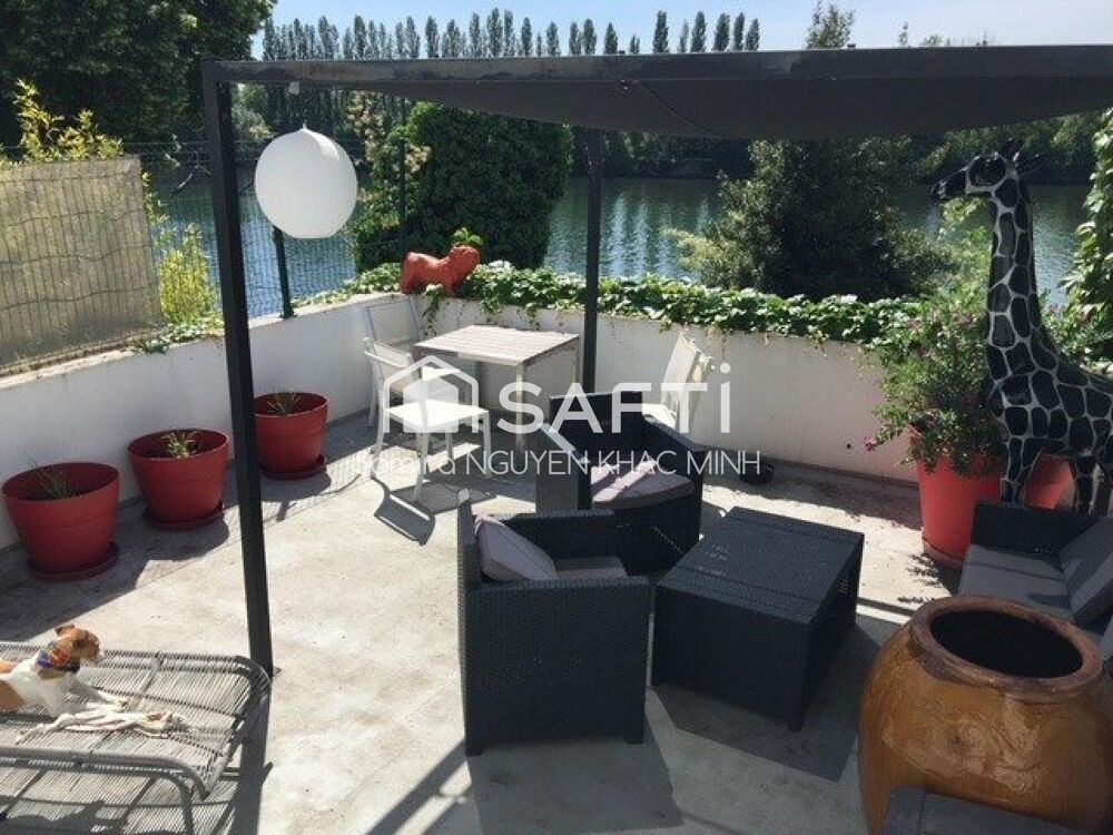 Maison 5 pièces 117 m²  Vue Seine Exceptionnelle à Herb....