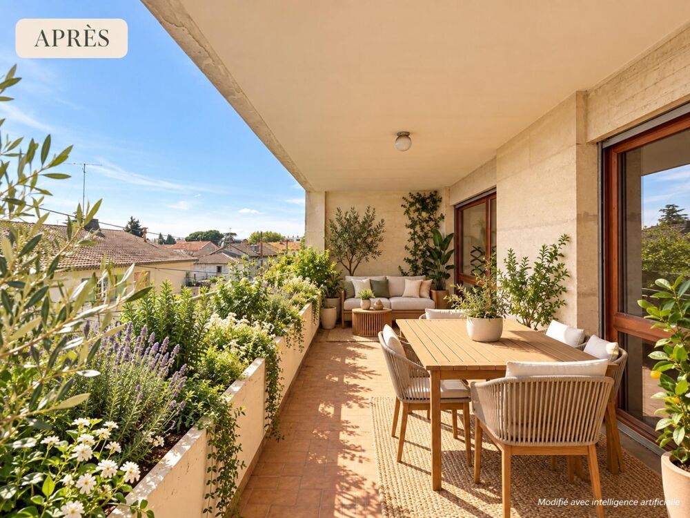 Vente Appartement Dernier étage avec terrasse plein sud à Saint-Ruf Avignon