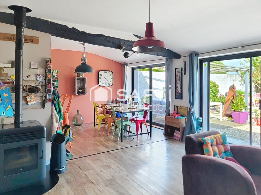 Maison lumineuse rénovée avec jardin