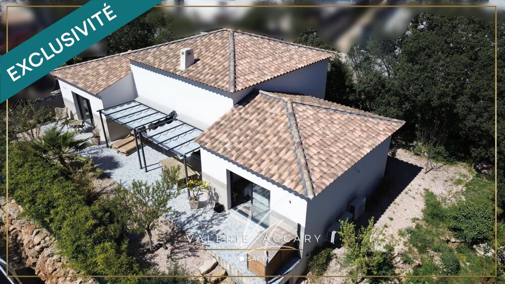 Vente Maison Sainte-Anastasie-sur-Issole: Villa contemporaine de 2022, 126 m² sur un terrain de 790 m², 4 chambres... Sainte-anastasie-sur-issole